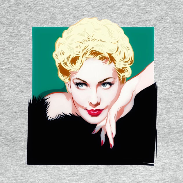 Kim Novak - An illustration by Paul Cemmick by PLAYDIGITAL2020